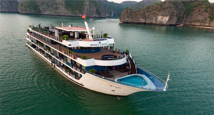 3 ngày 2 đêm trên du thuyền Rosy 5 sao Lan Hạ